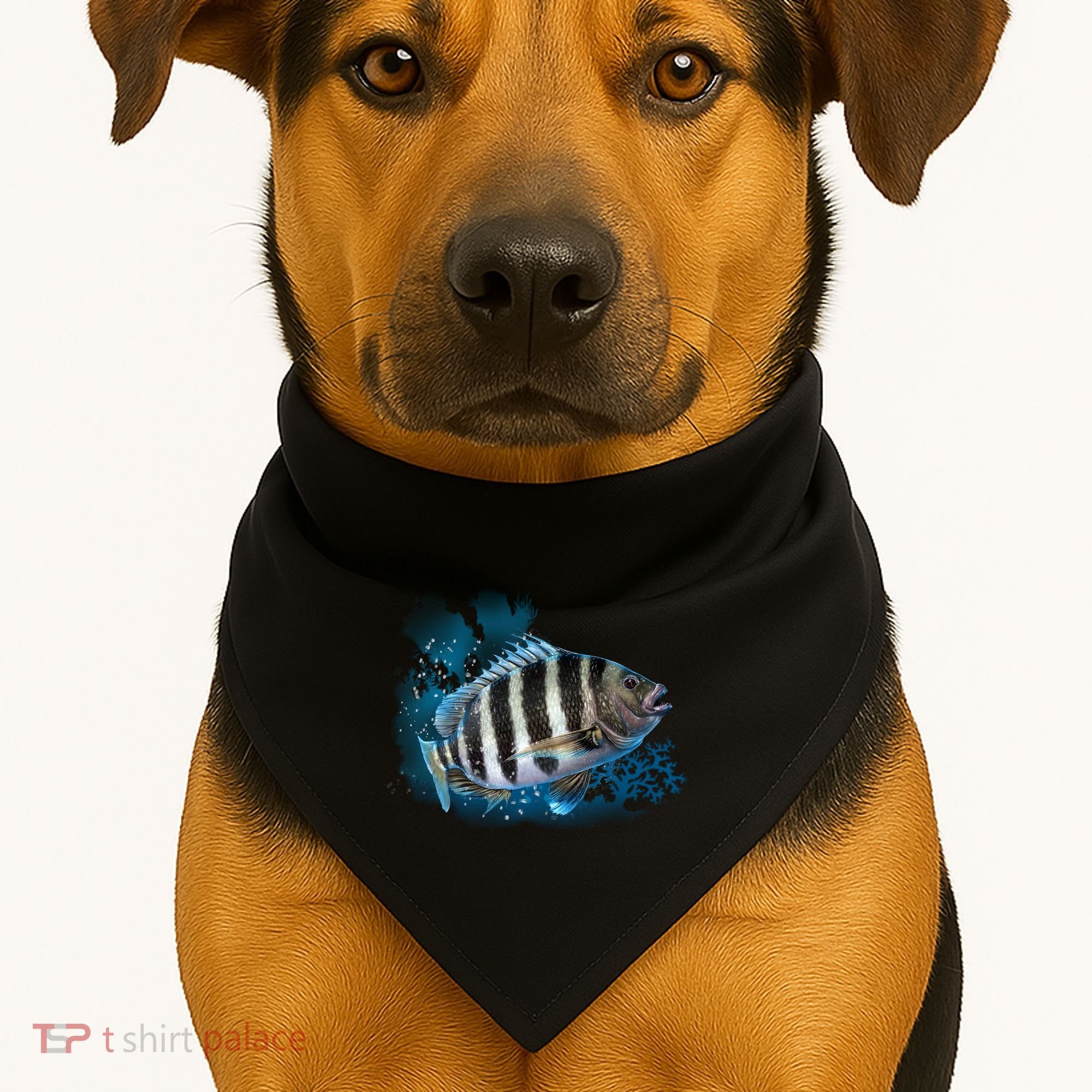 Sheepshead USA-Made Doggie Bandana