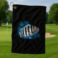 Sheepshead Golf Towel thumb 1