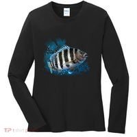 Sheepshead Women's Long Sleeve Shirt thumb 0