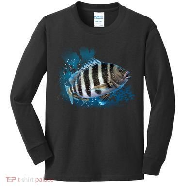Sheepshead Kids Long Sleeve Shirt