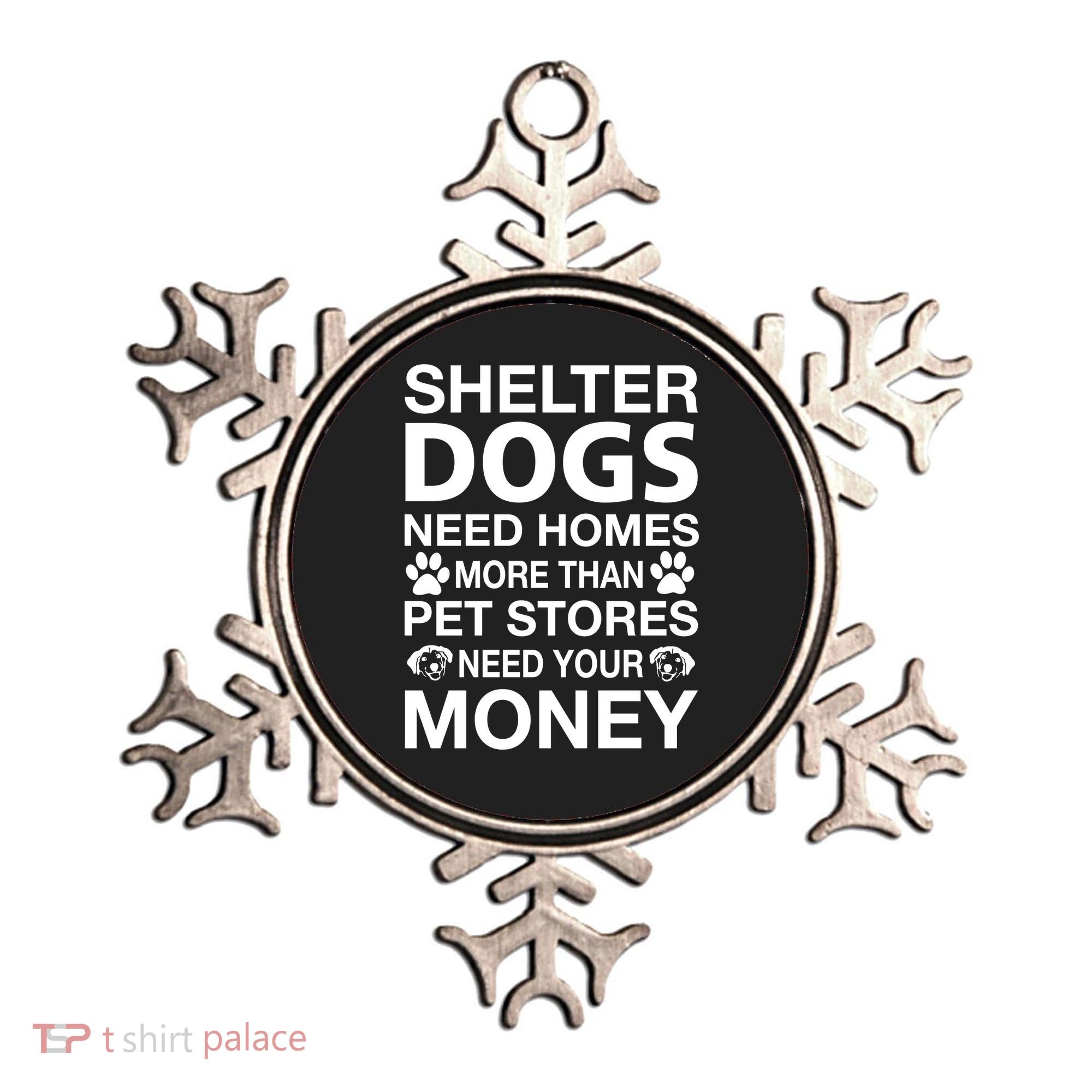 Shelter Dogs Need Homes Ornament