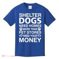 Shelter Dogs Need Homes Kids T-Shirt thumb 0