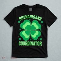 Shenanigan Coordinator Shamrock Clover T-Shirt thumb 5
