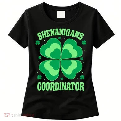 Shenanigan Coordinator Shamrock Clover Women's T-Shirt