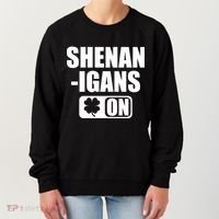 Shenanigans On Drink Mode St. Patrick's Day Clover Women's Sweatshirt thumb 0