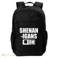Shenanigans On Drink Mode St. Patrick's Day Clover Backpack thumb 0