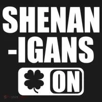 Shenanigans On Drink Mode St. Patrick's Day Clover Bucket Hat thumb 4