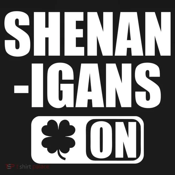 Shenanigans On Drink Mode St. Patrick's Day Clover Bucket Hat
