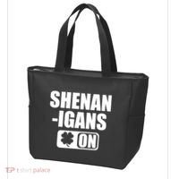 Shenanigans On Drink Mode St. Patrick's Day Clover Tote Bag thumb 3