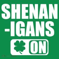 Shenanigans On Drink Mode St. Patrick's Day Clover Ornament thumb 1