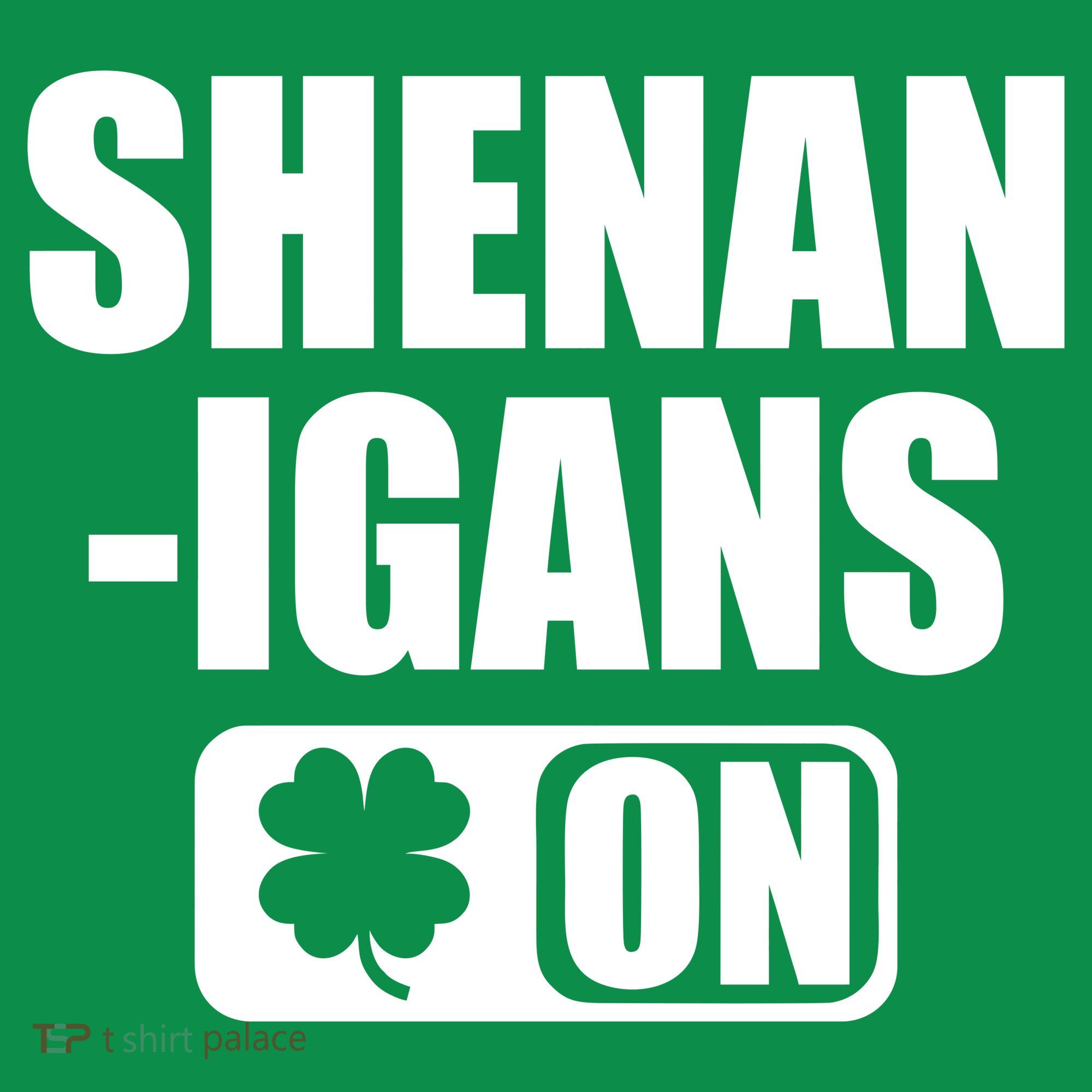 Shenanigans On Drink Mode St. Patrick's Day Clover Women's Long Sleeve Shirt