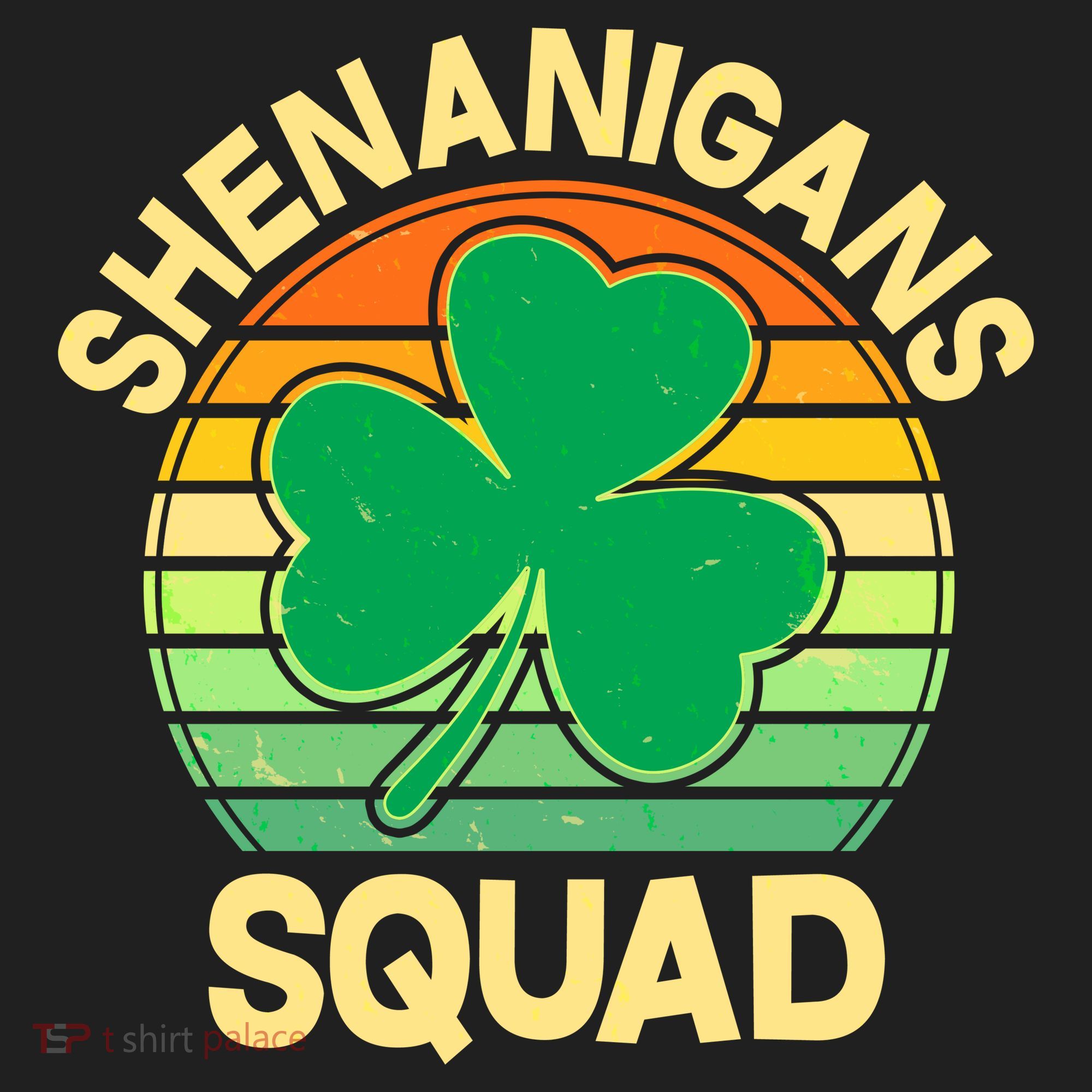 Shenanigans Squad Shamrock St Patricks Day Women's Sweatshirt