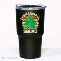 Shenanigans Squad Shamrock St Patricks Day Tumbler thumb 0