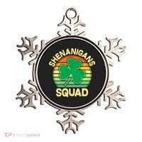 Shenanigans Squad Shamrock St Patricks Day Ornament thumb 0