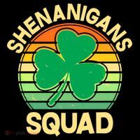 Shenanigans Squad Shamrock St Patricks Day Toddler Hoodie thumb 2