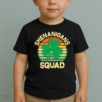 Shenanigans Squad Shamrock St Patricks Day Toddler T-Shirt thumb 2