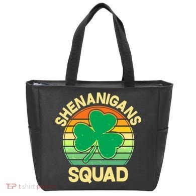 Shenanigans Squad Shamrock St Patricks Day Bag