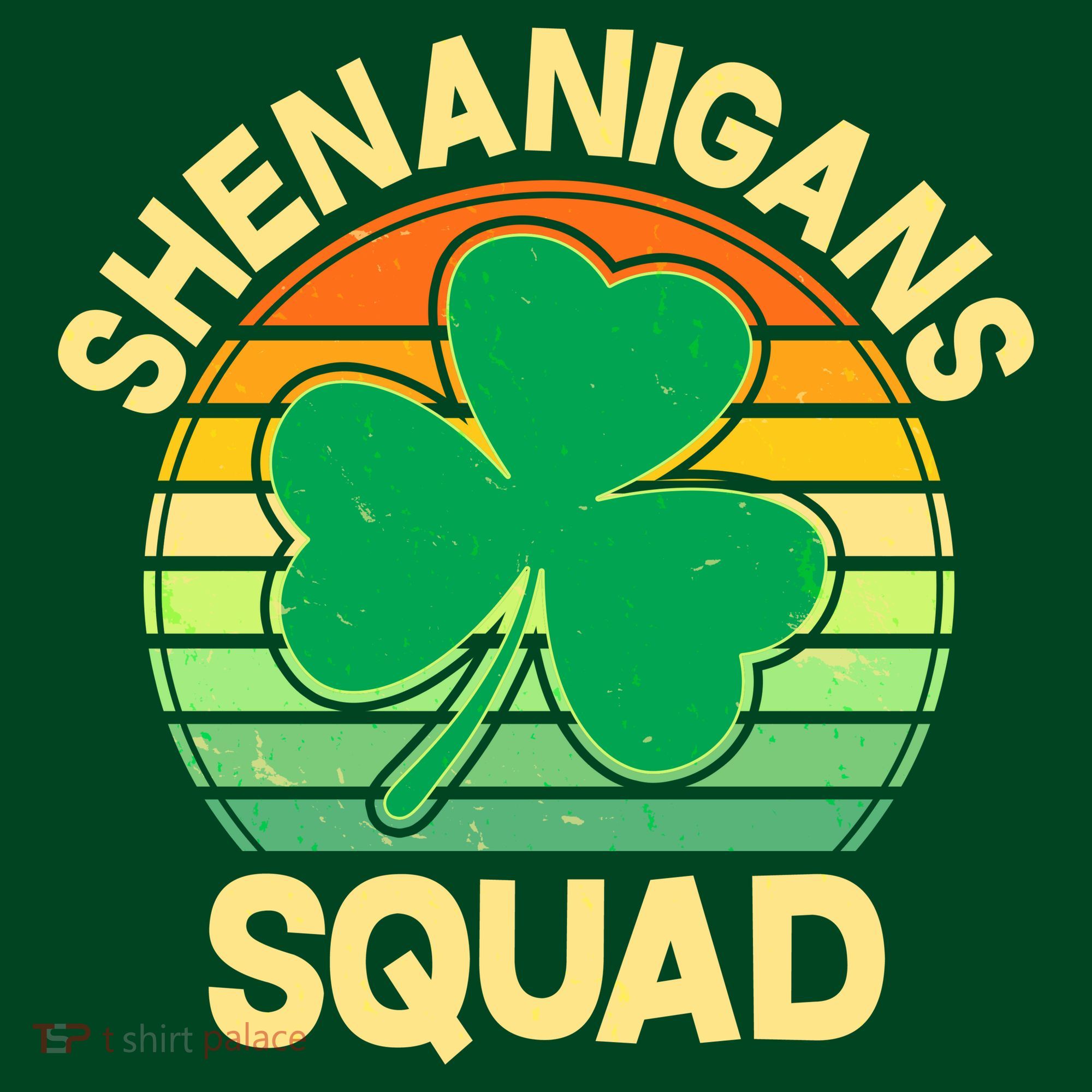 Shenanigans Squad Shamrock St Patricks Day Sweatshirt