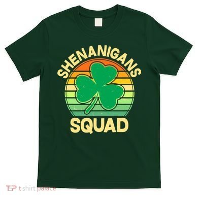 Shenanigans Squad Shamrock St Patricks Day T-Shirt