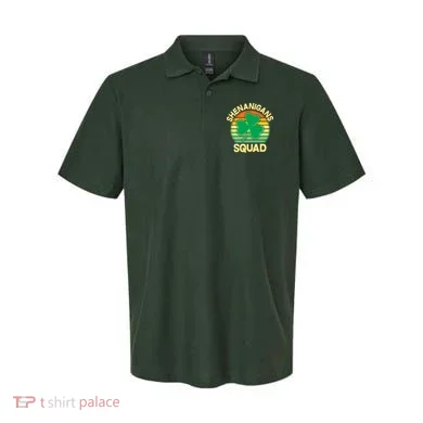 Shenanigans Squad Shamrock St Patricks Day Polo