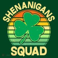 Shenanigans Squad Shamrock St Patricks Day Visor thumb 3