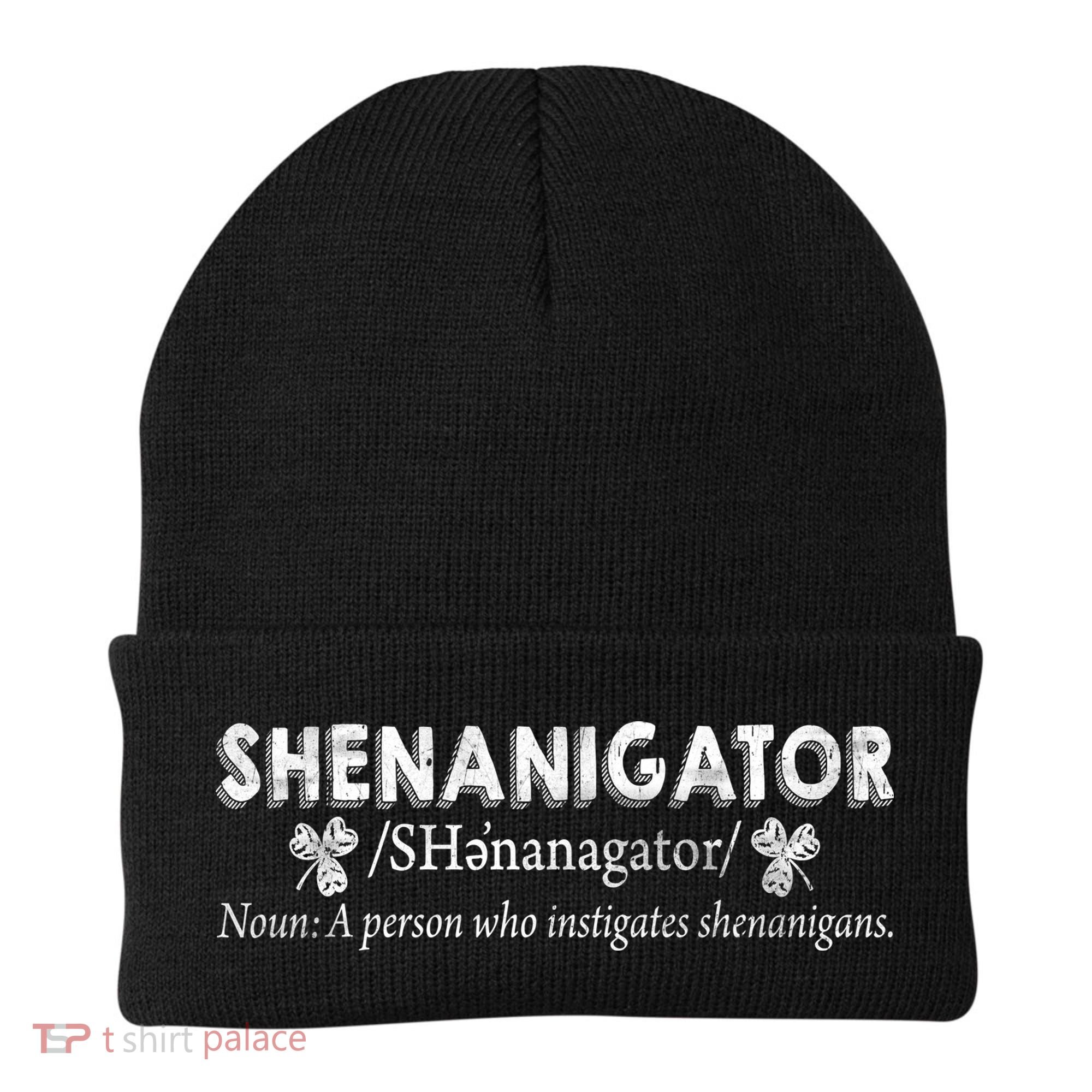 Shenanigator A Person Who Instigates Shenanigans Beanie
