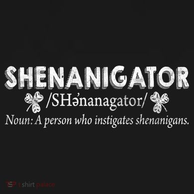 Shenanigator A Person Who Instigates Shenanigans Women's Crop Top Tee