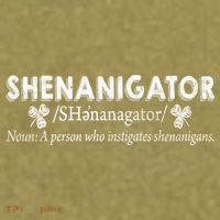Shenanigator A Person Who Instigates Shenanigans Garment-Dyed Women's Muscle Tee thumb 6