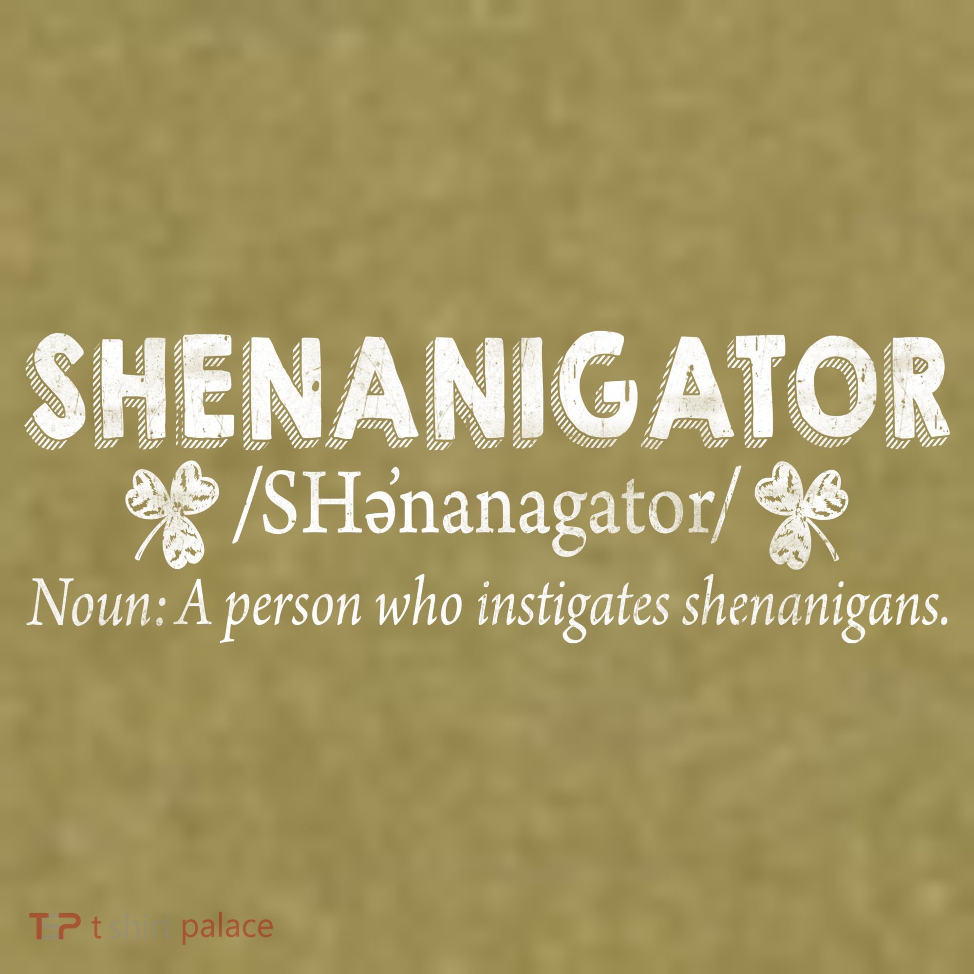 Shenanigator A Person Who Instigates Shenanigans Garment-Dyed Women's Muscle Tee