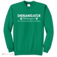 Shenanigator A Person Who Instigates Shenanigans Sweatshirt thumb 0