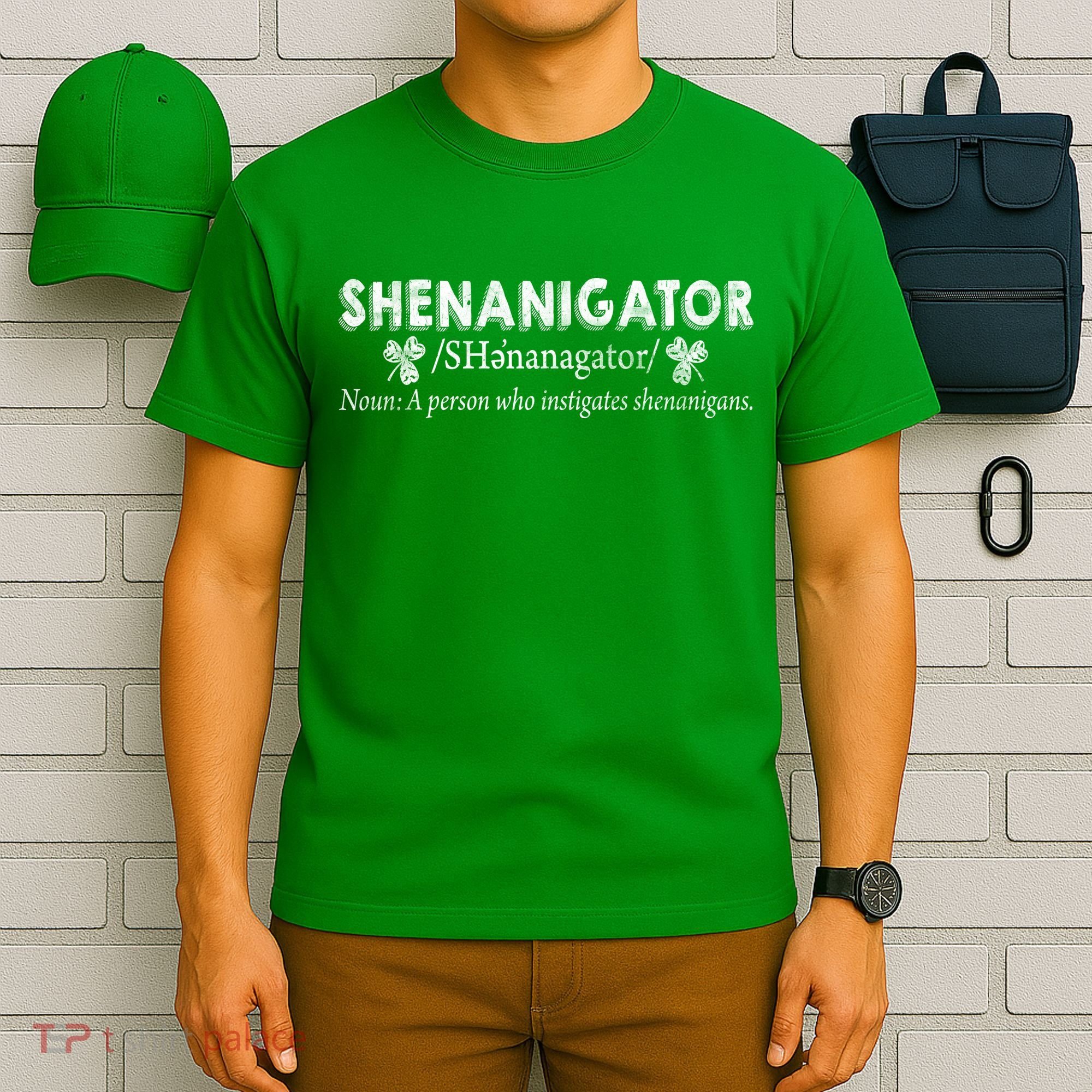 Shenanigator A Person Who Instigates Shenanigans T-Shirt