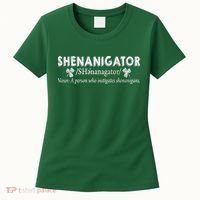 Shenanigator A Person Who Instigates Shenanigans Women's T-Shirt thumb 0