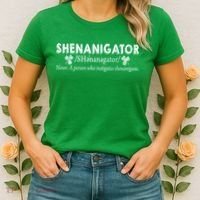 Shenanigator A Person Who Instigates Shenanigans Women's T-Shirt thumb 2