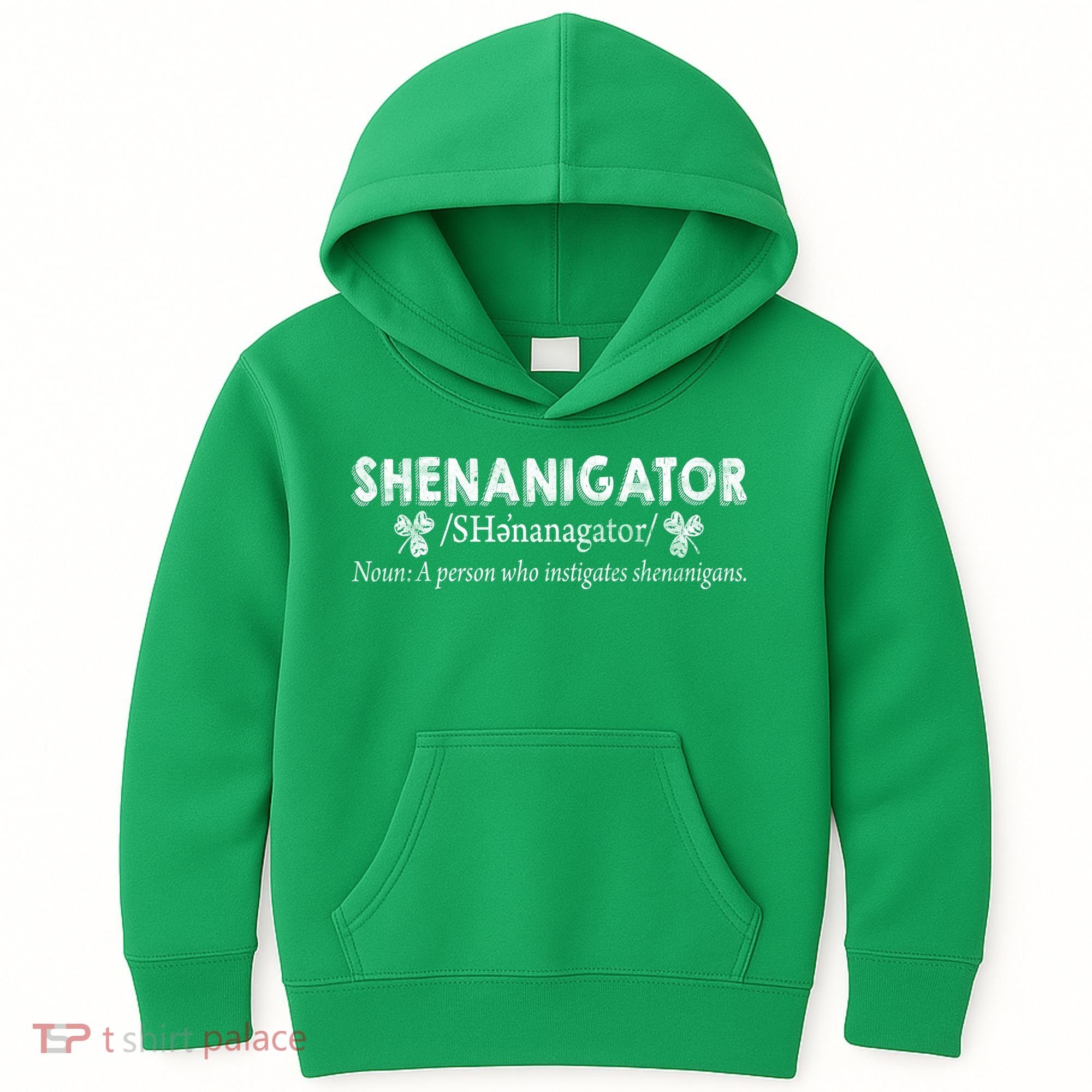 Shenanigator A Person Who Instigates Shenanigans Kids Hoodie