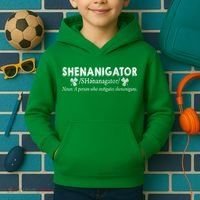 Shenanigator A Person Who Instigates Shenanigans Kids Hoodie thumb 2