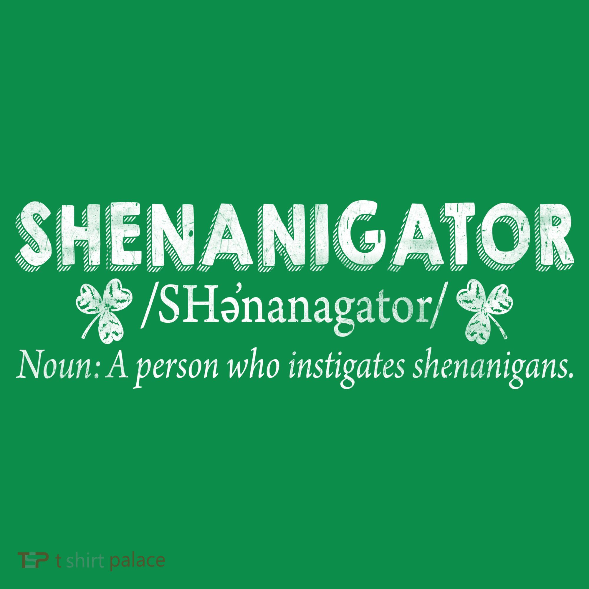 Shenanigator A Person Who Instigates Shenanigans Kids T-Shirt