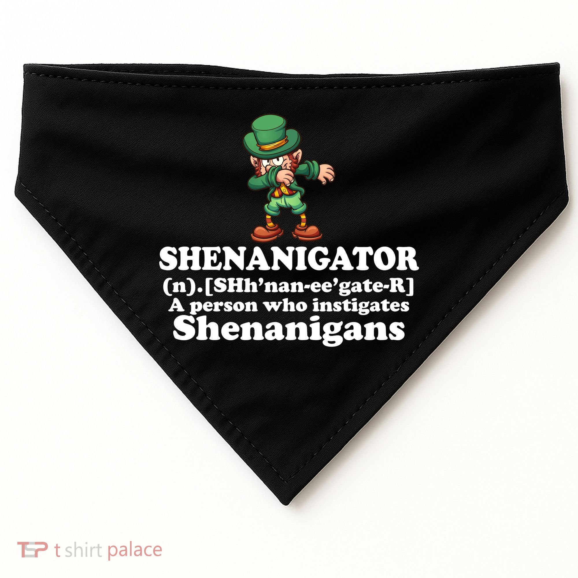 Shenanigator Definition USA-Made Doggie Bandana