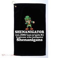 Shenanigator Definition Golf Towel thumb 0