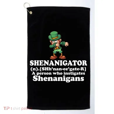 Shenanigator Definition Golf Towel