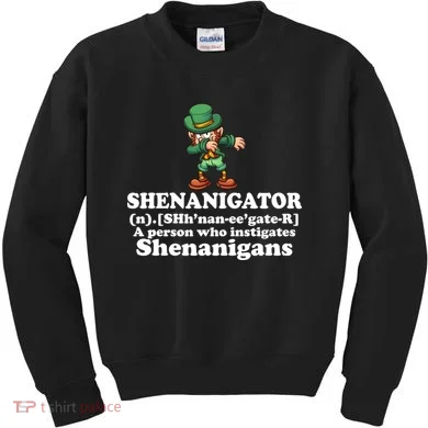 Shenanigator Definition Kids Sweatshirt