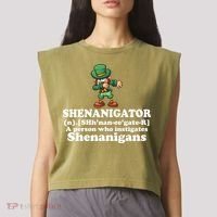 Shenanigator Definition Garment-Dyed Women's Muscle Tee thumb 2