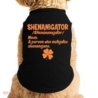 Shenanigator Definition Person Instigates Shenanigans  Doggie Tank thumb 0