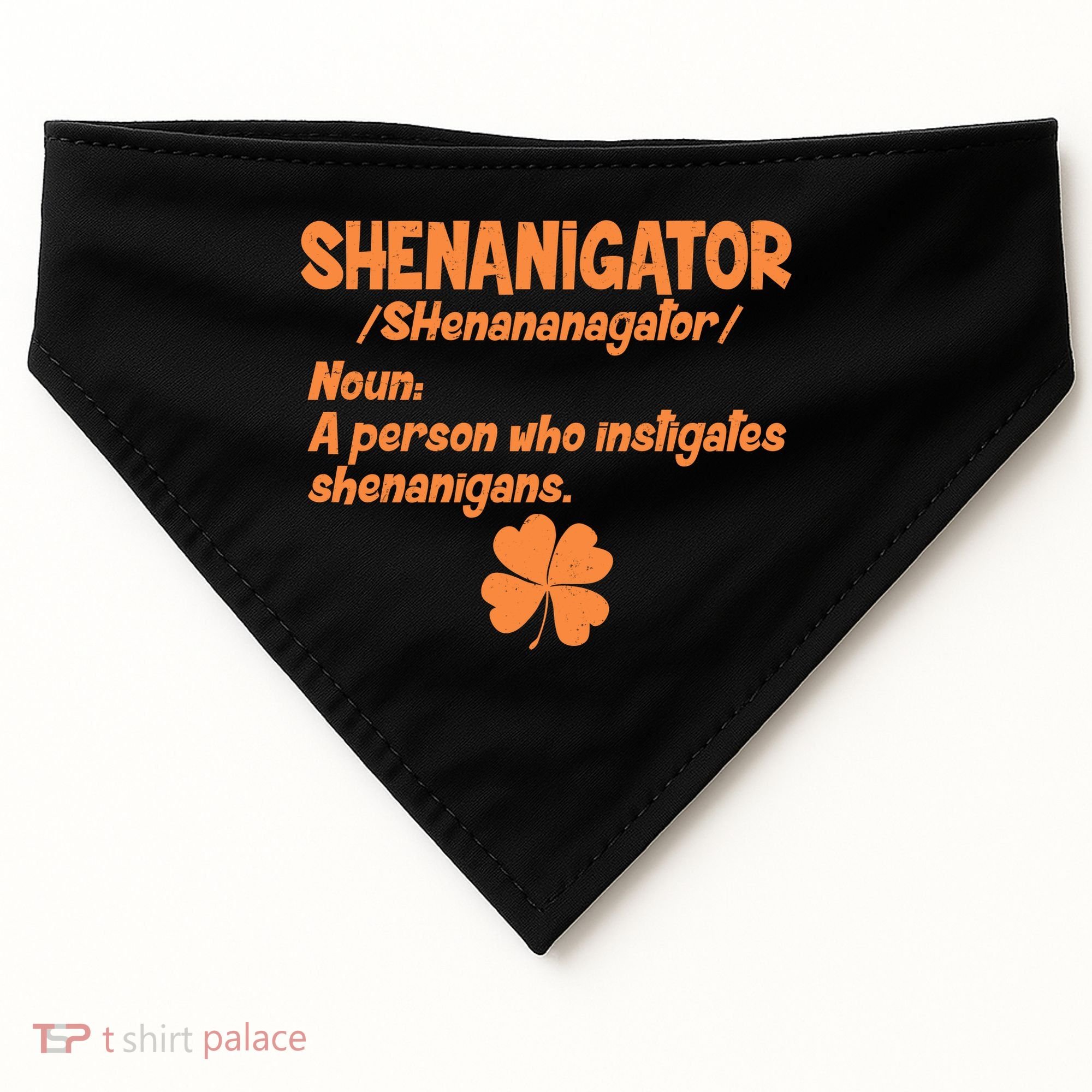 Shenanigator Definition Person Instigates Shenanigans  USA-Made Doggie Bandana
