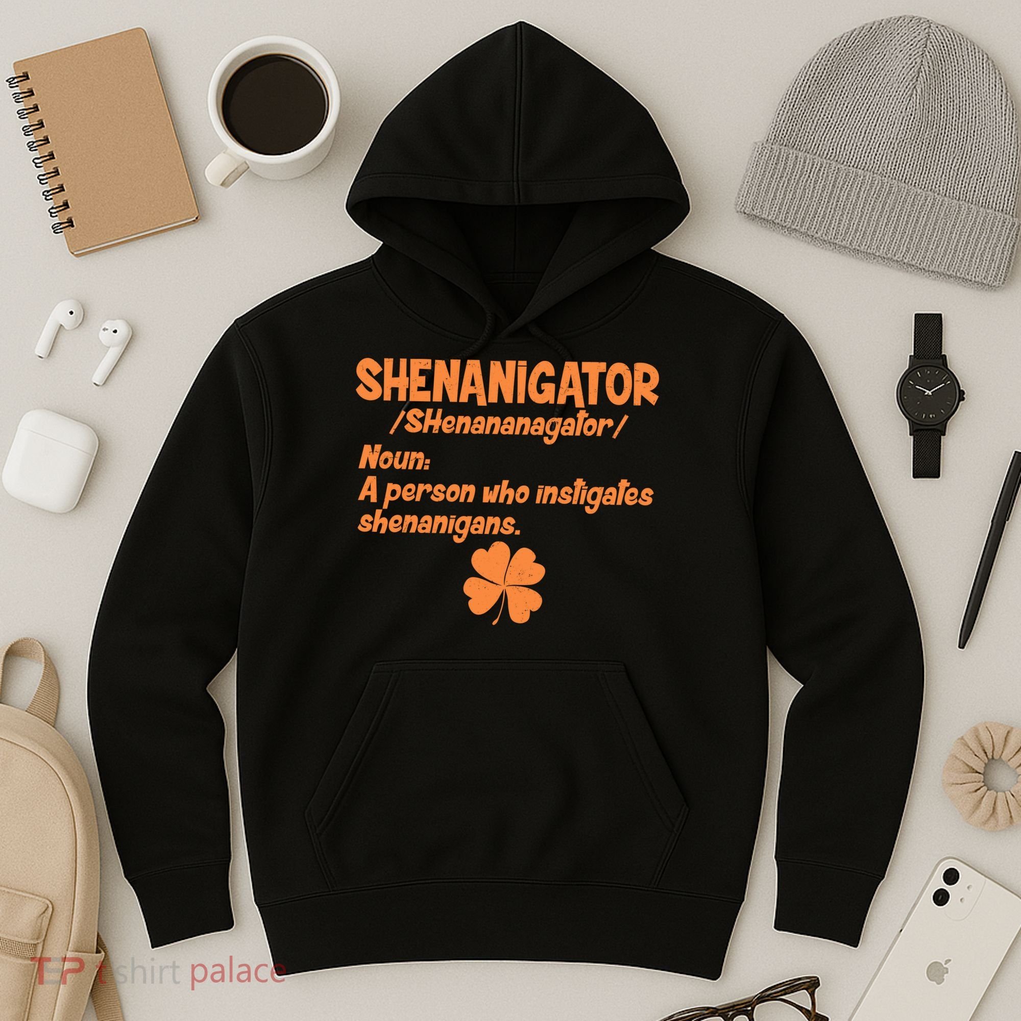 Shenanigator Definition Person Instigates Shenanigans  Hoodie