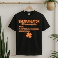 Shenanigator Definition Person Instigates Shenanigans  T-Shirt thumb 2