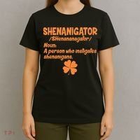 Shenanigator Definition Person Instigates Shenanigans  T-Shirt thumb 4