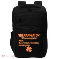 Shenanigator Definition Person Instigates Shenanigans  Impact Tech Backpack thumb 0
