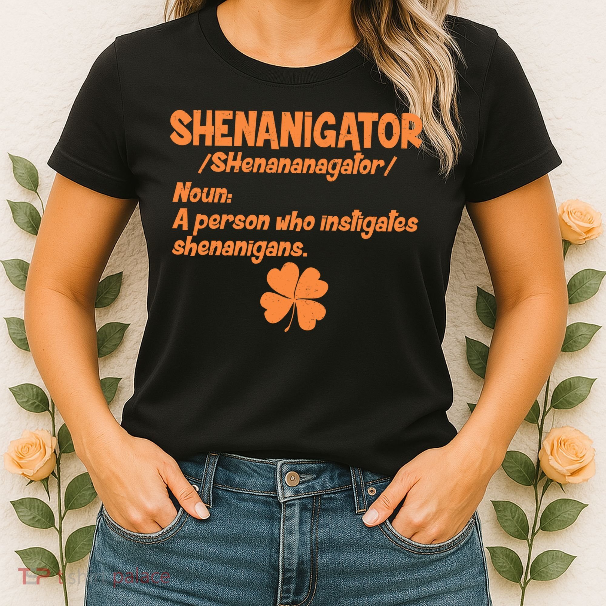Shenanigator Definition Person Instigates Shenanigans  Women's T-Shirt