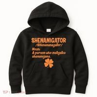 Shenanigator Definition Person Instigates Shenanigans  Kids Hoodie thumb 0