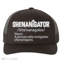 Shenanigator Funny St. Patrick's Day Yupoong Adult 5-Panel Trucker Hat thumb 0